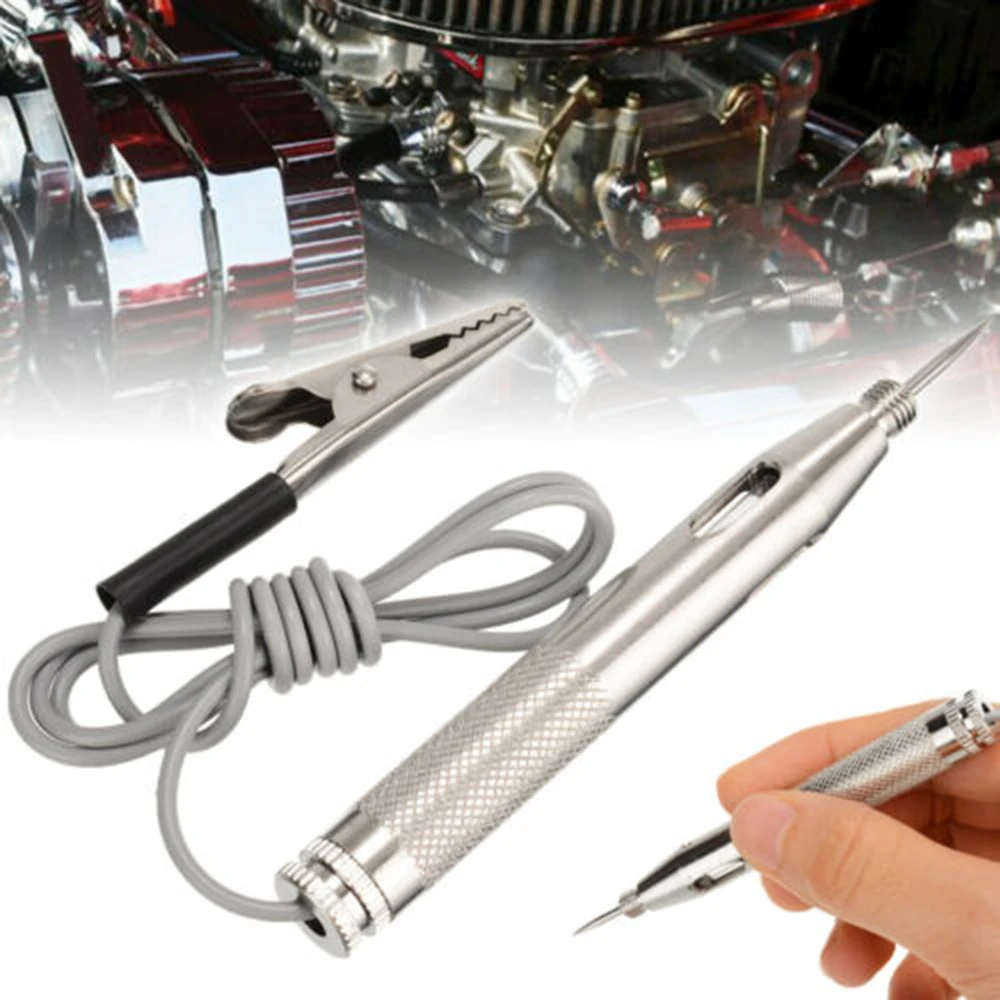 

test pencil Copper universal test light automotive circuit 6-24V Auto Car Light Circuit Tester Lamp Voltage Detector Probe