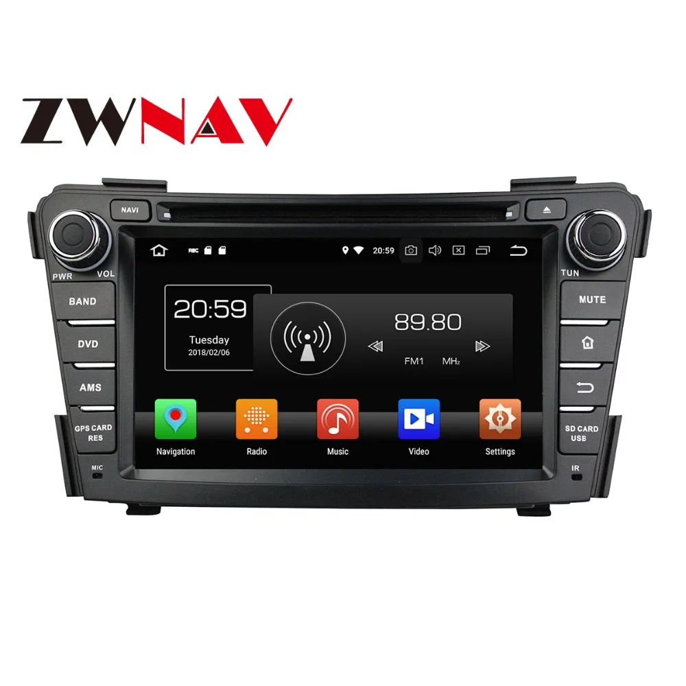 Best Android 9.0 8 Core Car DVD Player GPS Head Unit HD for HYUNDAI I40 I-40 2011 2012 2013 2014 2015 2016 multimedia stereo auto 1