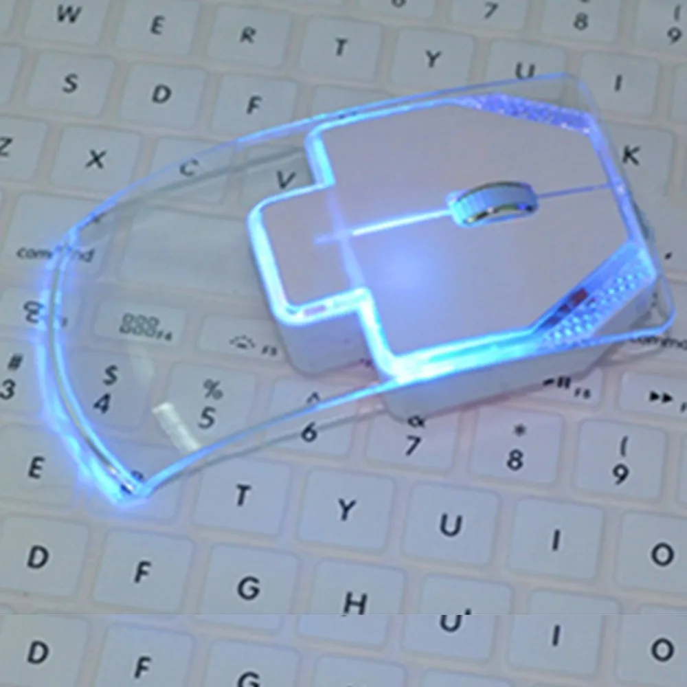 

Universal Wireless Glowing Mute Mouse For Computer Notebook Fashion Ultra thin Wireless Emitting Slient Mouse For Business