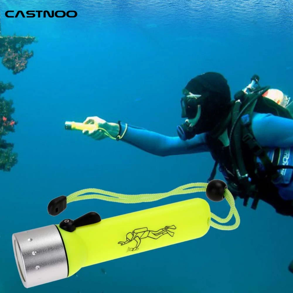 New Underwater Diving flashlight LED Lanterna 2000 Lumens Q5 LED