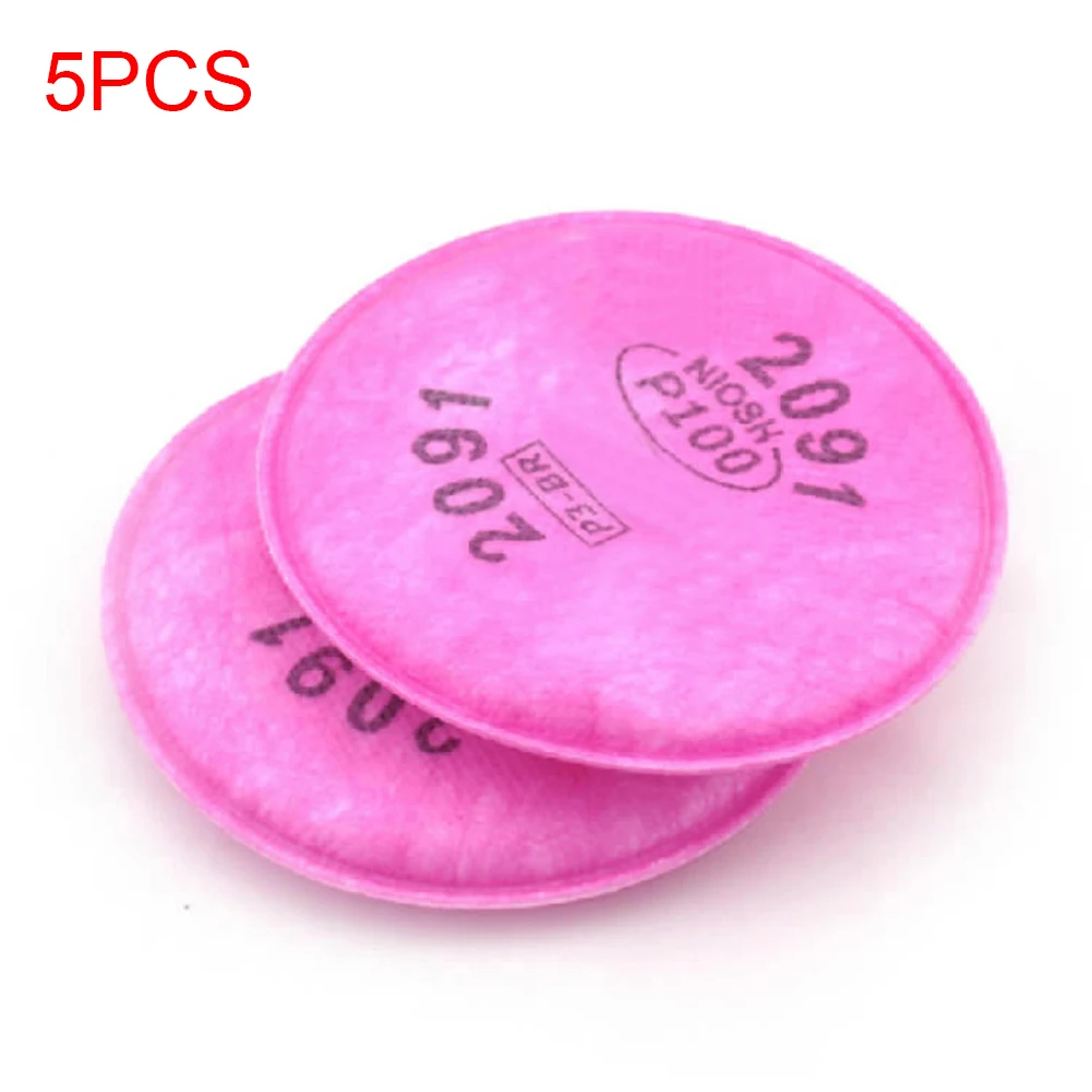 

5 PCS High Efficiency Dust Filter Particulate Filter Cotton P100 For Gas Mask 6000, 7500 Series Respirator Accessories Hot