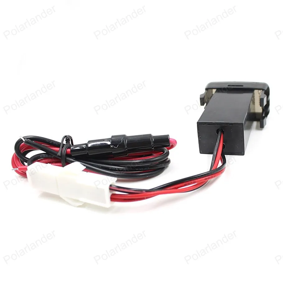 5 В 2.1A t/oyota V/igo автомобиля chargerauto приборной панели порт USB сотовый телефон адаптер