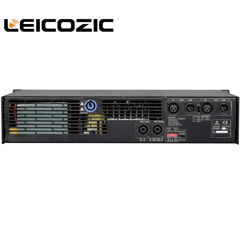 Leicozic DH21000 Макс 3000 Вт усилитель мощности аудио 1000 + Класс h 2 Ом аудио|power amplifier
