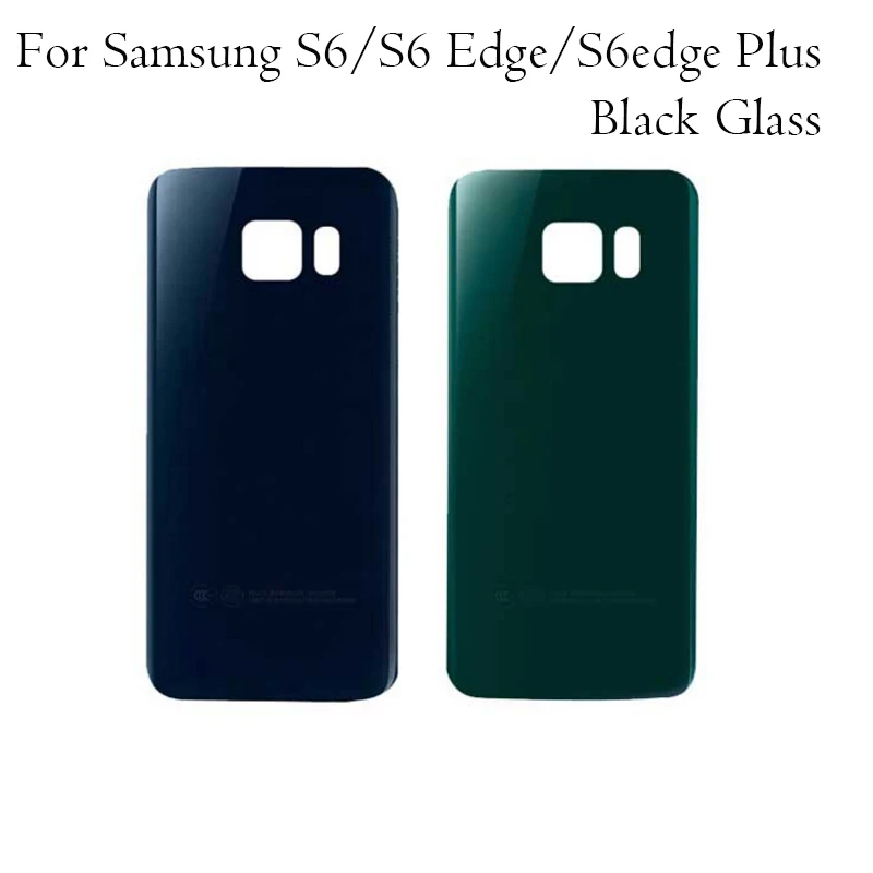 

Back Glass For Samsung Galaxy S6 S6 Edge Plus G9200 G9250 G9280 Back Battery Cover Rear Door Housing
