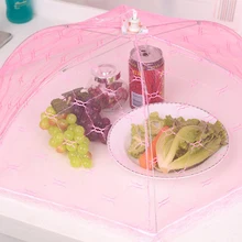 Складная сетка всплывающая Крышка для еды купольная палатка зонтик кружевные вещи для кухни еда протектор товары для дома и кухни