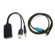 Biurlink автомобильный беспроводной AUX USB Кабель-адаптер аудио адаптер для Alpine радио KCE-237B Aux-in полная скорость