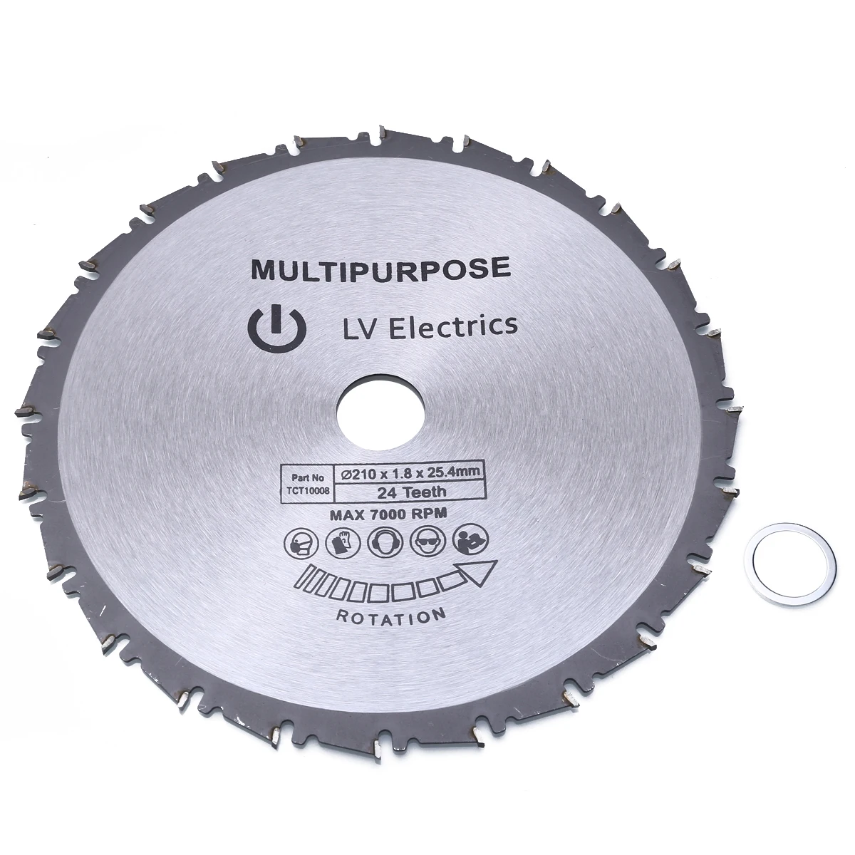 

Mayitr 1pcs 210mm Wood Cutting Metal Circular Saw Blades for Tiles Ceramic Wood Aluminum Disc Diamond Cutting Blades