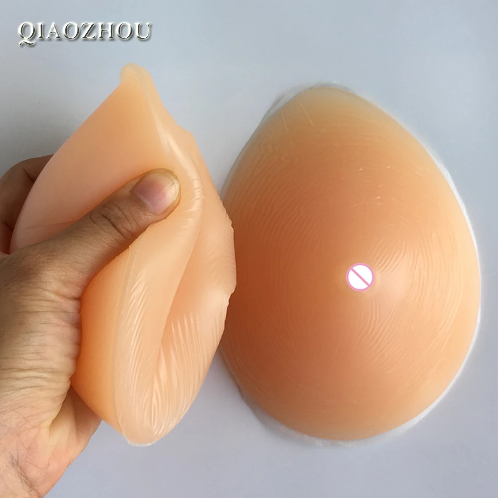 Мастэктомия Ложные зверь real soft teardrop Силиконовые груди образуют Косплей
