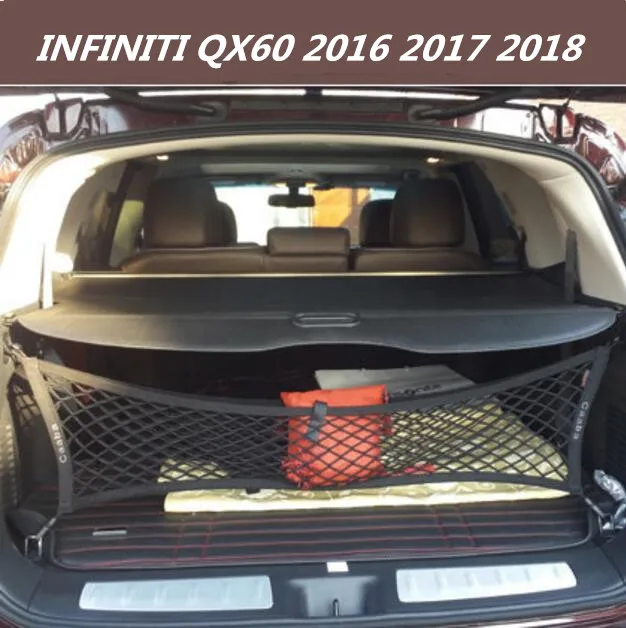 Jioyng High Quality Car Rear Trunk Security Shield Cargo Cover For Jioyng High Quality Car Rear Trunk Security Shield Cargo Cover For 16 18 Infiniti Qx60 2016 2017 2018 Black Beige