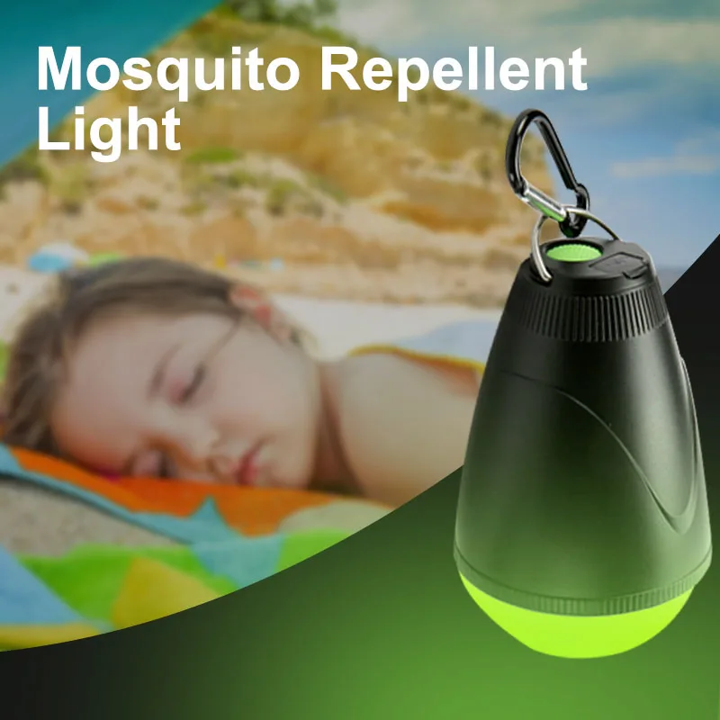 

Remote Control Anti-mosquito Light 1.5W Rain Proof Hanging Portable Camping Tent Light Cabinet Emergency Reading Night Light