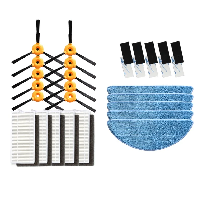 

Side Brush HEPA Filter Mop Cloth for CONGA EXCELLENCE 990 5040 Iboto Aqua V710 Cleaner Robotic Robot Vacuum Cleaner Parts