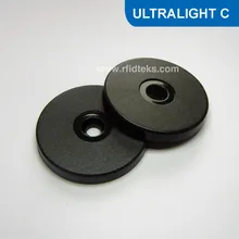 Rt40 dia: 40 мм ABS RFID Маркер тегов, NFC метки Диска 13.56 мГц 1536 бит/R/W ISO14443A с ultralight c чип