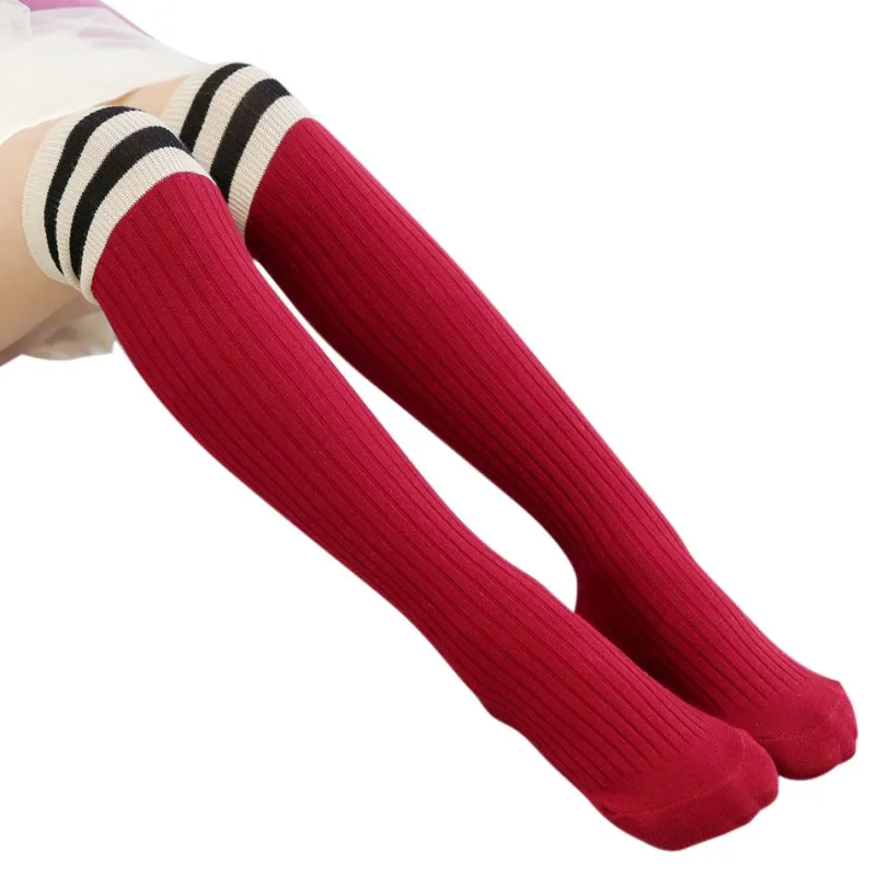 Kids Sport Football Soccer Long Socks Knee High Basketball Baseball Hockey New