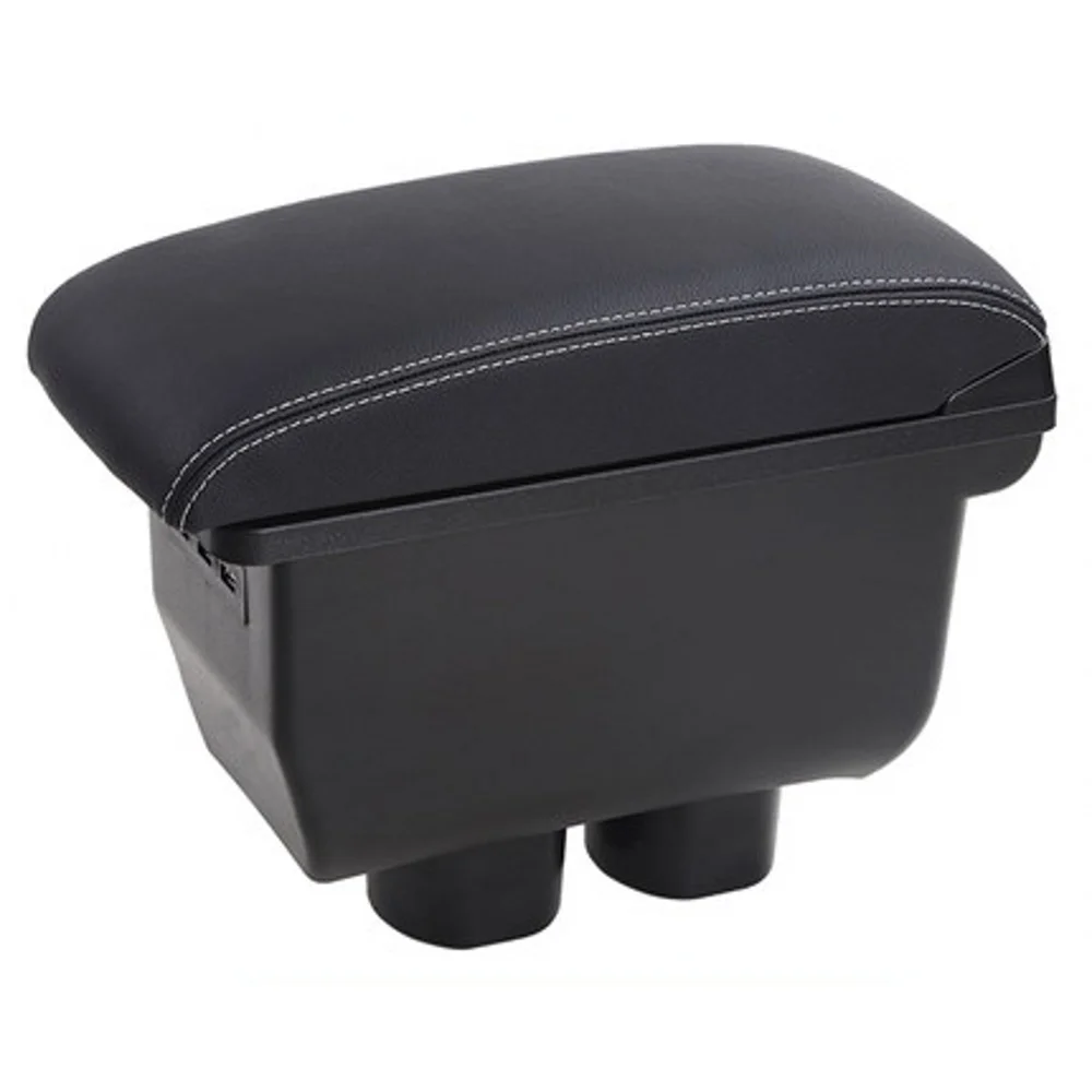 

For Tiida armrest box center Storage box with cup holder ashtray interior accessories parts decoration 2005-2014
