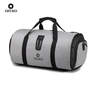 Image 1 - OZUKO Multifunction Large Capacity Men Travel Bag Waterproof Duffle Bag for Trip Suit Storage Hand Luggage Bags with Shoe Pouch