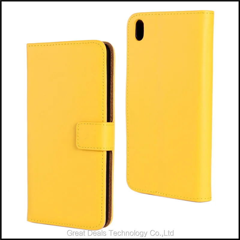 Чехол из натуральной кожи с кошельком, стильный для HTC Desire 816 телефон с картой и держателем+ защита экрана - Цвет: Золотой