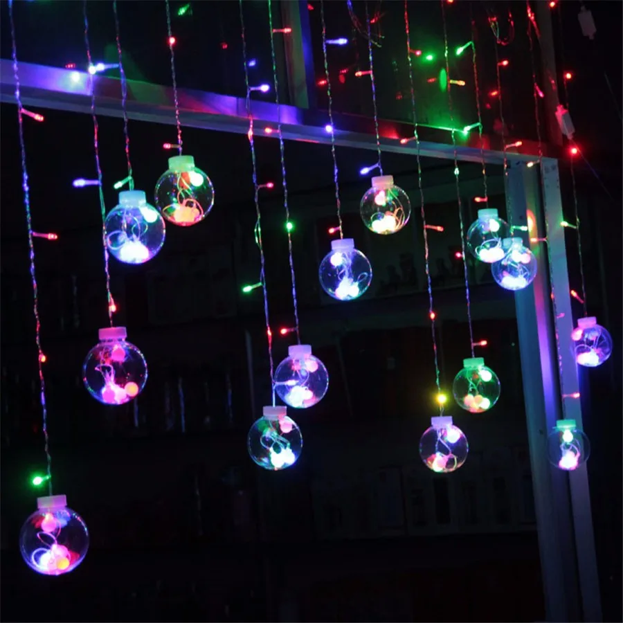 3M Christmas Tree Decorative Curtain Garlands bulb Fairy String Light Guirlande Lumineuse Led Navidad Outdoor Holiday 3M Christmas Tree Decorative Curtain Garlands bulb Fairy String Light Guirlande Lumineuse Led Navidad Outdoor Holiday