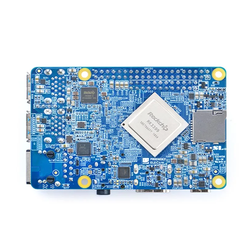 NanoPi M4 2 ГБ/4 ГБ DDR3 Rockchip RK3399 SoC 4 ГГц и с двухдиапазонным Wi Fi Поддержка Android 8 1 Ubuntu ии