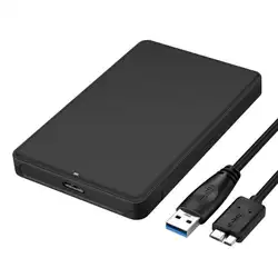 ALLOYSEED 2,5 дюймов Высокоскоростной USB 3,0 на SATA внешний SSD HDD чехол для 2,5 дюймов механический жесткий диск/SSD 7 мм/9,5 мм