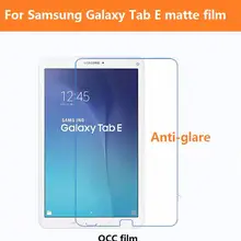 ЖК-дисплей Экран протектор Матовая пленка для Samsung Galaxy Tab E SM-T560 T560 T561 9," с антибликовым покрытием Tablet спереди мягкий защитный Плёнки