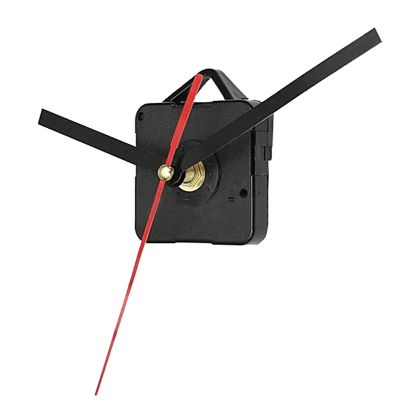 

2x DIY Quartz Clock Movement Mechanism Repair Replace Kit Parts + Black Red Hand