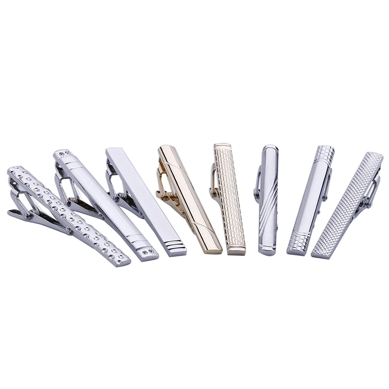 8pcs Mixed Mens Stainless Steel Luxury Classic Exquisite GQ Necktie Tie