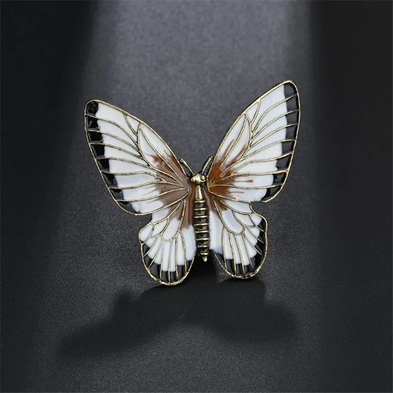 Очаровательные цветные эмалированные броши-бабочки из сплава для мужчин и женщин, металлические насекомые для банкета, свадебной вечеринки, Брошь Бижутерия Подарки