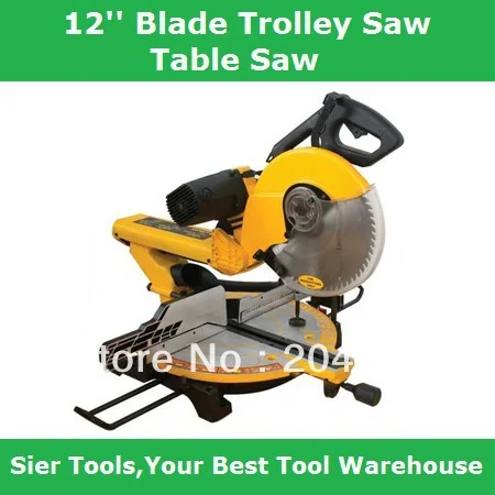 

305mm,12'' Blade Trolley Saws/Wood&Al Sawing Machine/Delivery By Fedex,UPS or DHL