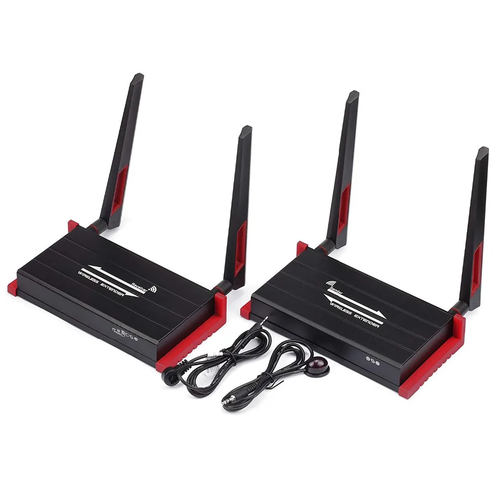 

TreasLin Wireless HDMI Extender / Adapter / Dongle 984 Ft ( HDMI Transmitter + Receiver ) Supporting HD 1080P from Laptop PC STB