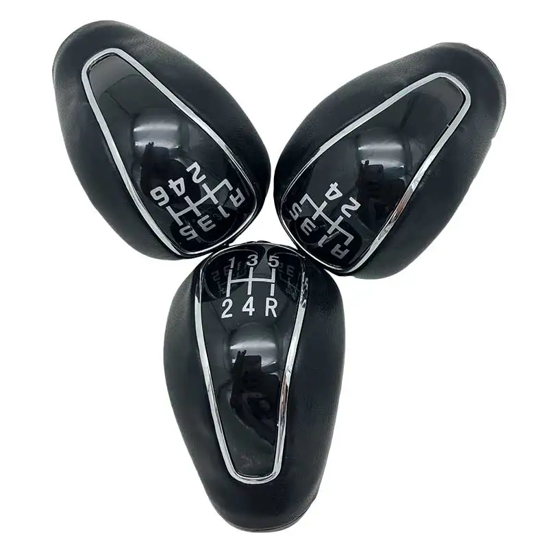 

5/6 Speed Leather Car Gear Shift Knob Head Handball For Kia Forte Cerato K3 K4 Hyundai IX25 Creta 2012-2016 Auto Styling