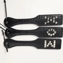 Slave sex Bitch Slut SM Flog Paddle Spank Paddle Beat Submissive Slave BDSM Pink Kinky Fetish Whip Sluts Paddles Adult Sex Toys