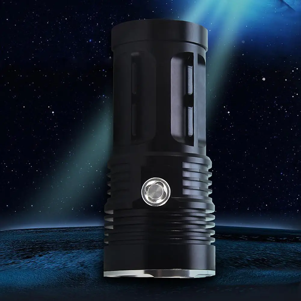

Glaring Aluminum Alloy 12*T6 Flashlight Long Distance Lighting Outdoor Small Monster Hunting High Power 12 Lights 5 Levels