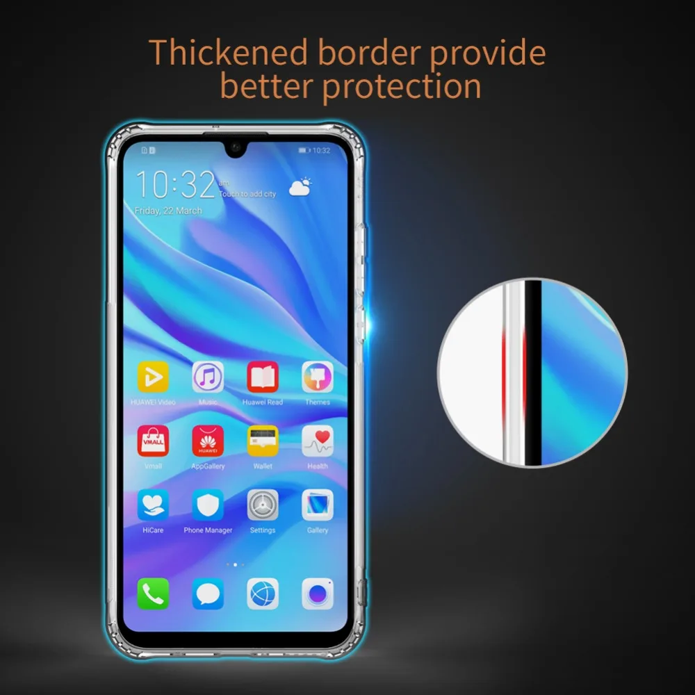 Huawei P30 Lite чехол Nillkin TPU чехол для телефона силиконовый чехол Капа Прозрачный чехол для huawei P30 Lite мягкая задняя крышка чехол