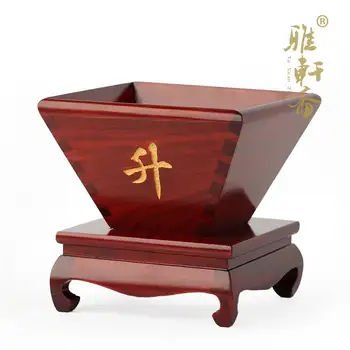 

Rosewood mbucket wooden antique wood wood carving decoration quality earning large quantities of gold each day with a base Zhaoc