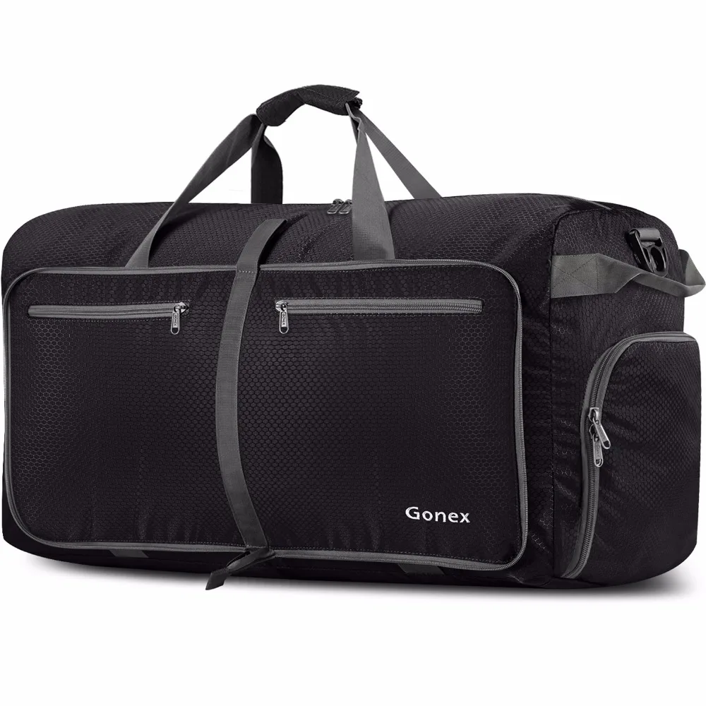 Sacos de Bagagem do Curso Bolsa para Mulheres dos Homens Homens de Férias Viagem de Fim de Semana Semana de Férias Gonex 40l Saco Mala Ultraleve Dobrável Compactáveis de Férias de Férias