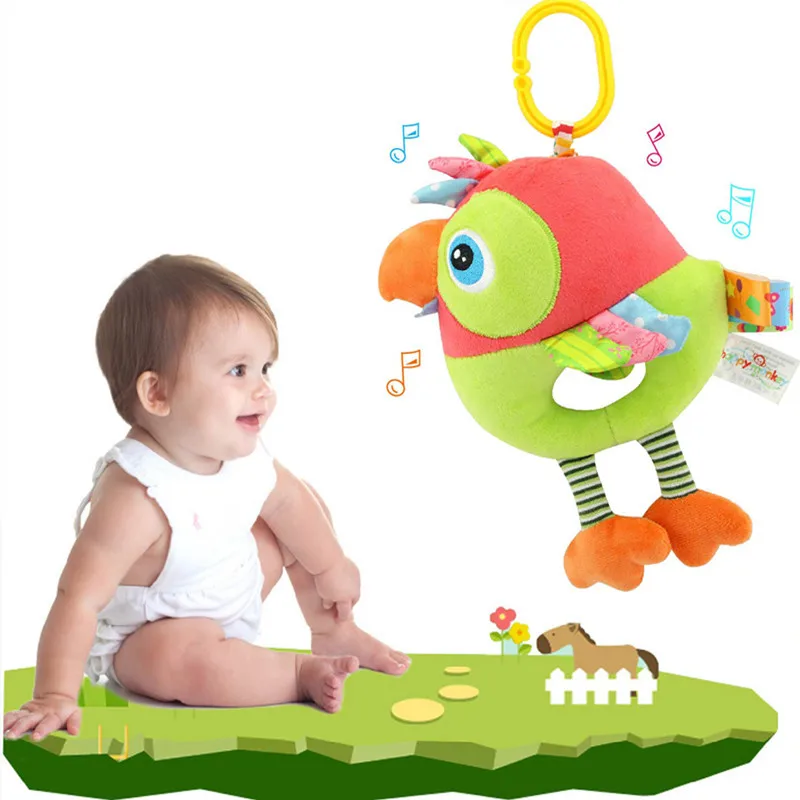 Baby Toys 0 12 Months Plush Stroller Rattles Toys For Newborns Baby