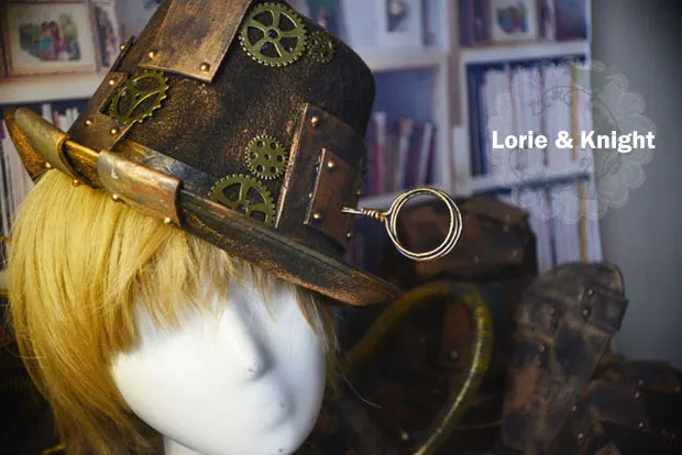 Ретро gear Steampunk Top Hat для мужчин/женщин