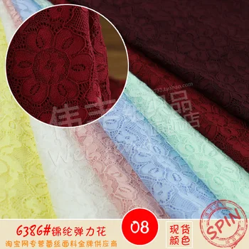 

jenny 2016 french lace Fabri Wei Feng Textile high quality stretch lace fabric handmade DIY cloth scarf shirt skirt dress fabric