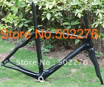 Fr308a полный углерода 3 К шоссейные велосипеды Рамки Вилы, подседельный, зажим, сплав гарнитура: 50 см, 54 см, 56 см