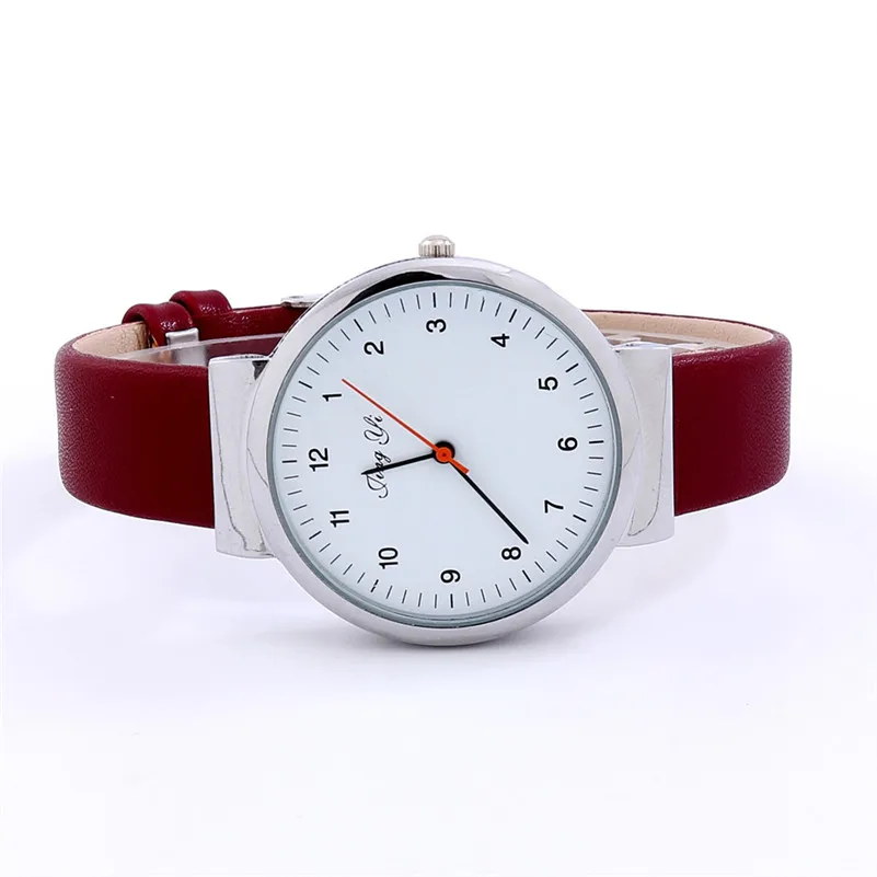 Women's watches casual watches Classic Women Roman Number Quartz Leath Wrist Watch women Clock relogio feminino M14#N M14 (7)