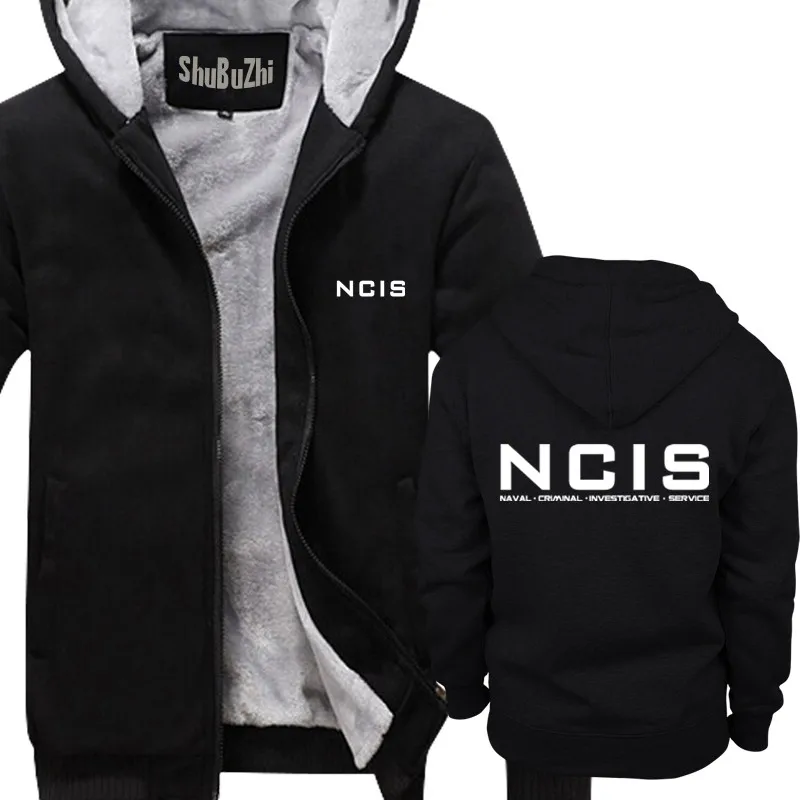 NCIS, толстовка, модный бренд, полиция, ТВ, шоу, крутой логотип, для мужчин, толстая флисовая толстовка, теплые толстовки, зимняя куртка, Мужская куртка, европейский размер