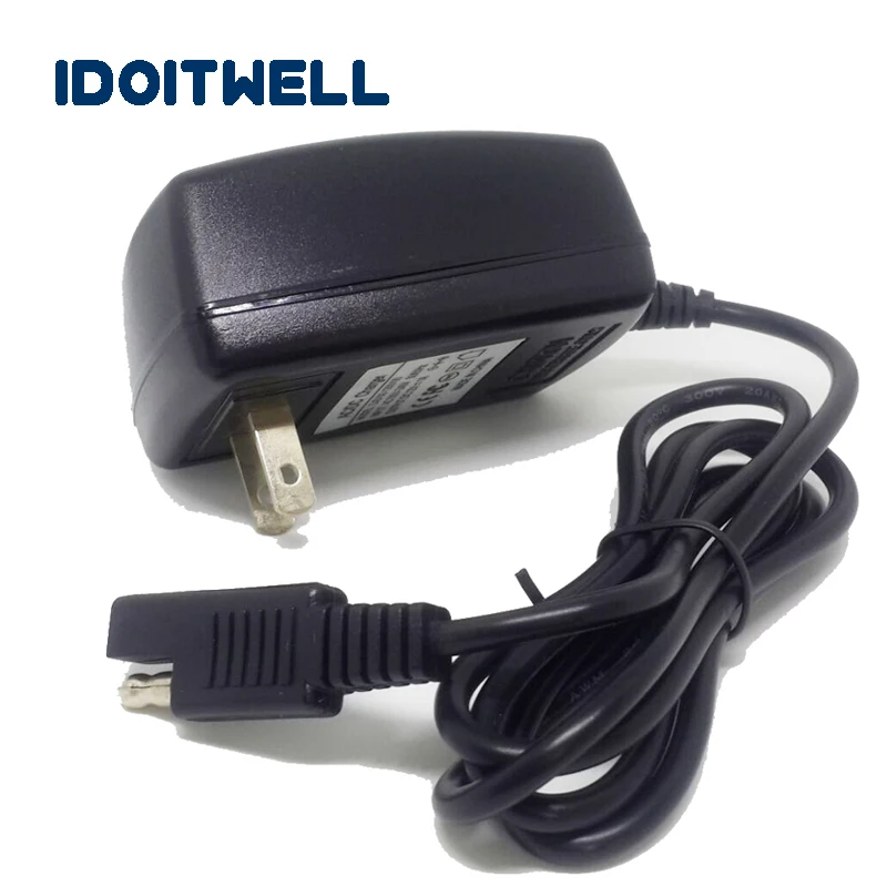 12 V 1A свинцово Кислотное зарядное устройство B для вольт 6AH 7AH 8AH 10AH 12AH SLA AGM гелевая