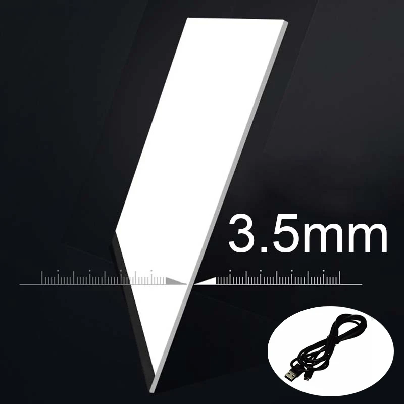 Ультратонкий 3 5 мм A4 LED свет планшет мультфильм эскиз копия картина доска