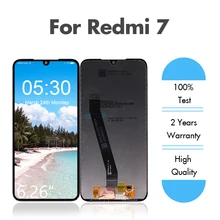 10 шт./партия для Xiaomi для Redmi 7 ЖК-дисплей+ сенсорный дигитайзер в сборе для Redmi 7 панель экрана DHL/EMS