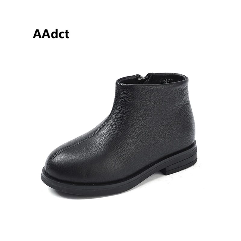 

AAdct 2018 cotton leather girls boots British styles little princess fashion Martin kids boots Brand children boots warm