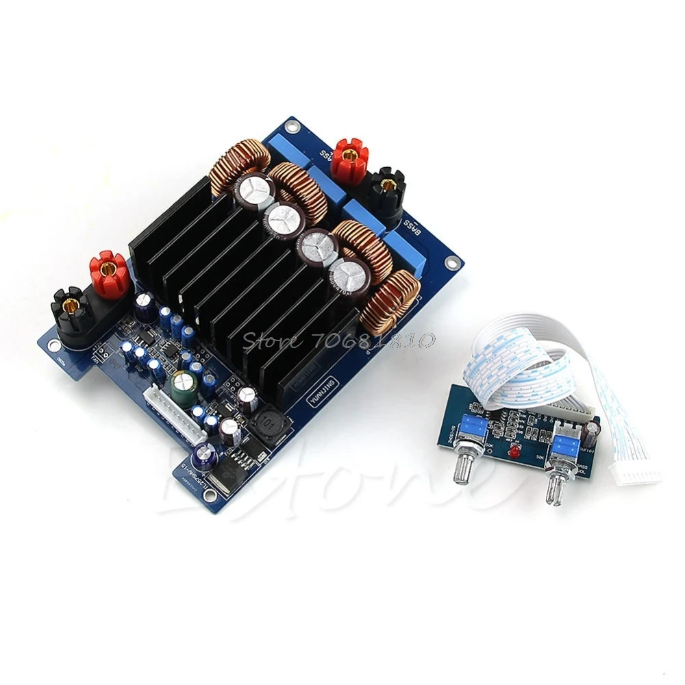 OPA1632DR TAS5630 TL072 600w 4ohm Class D Digital Subwoofer Amplifier Board R179 Drop Shipping