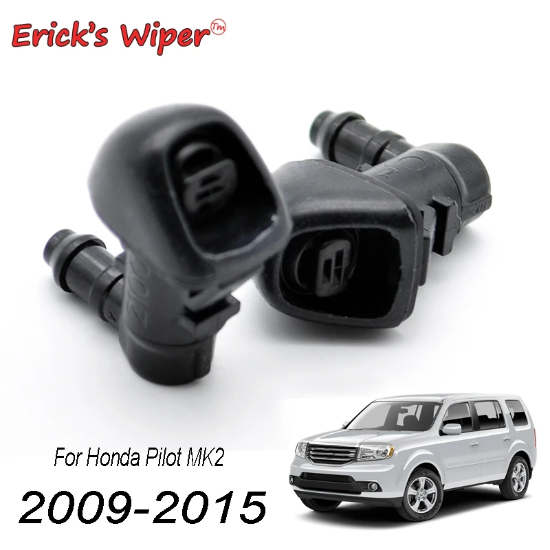 Erick's стеклоочиститель 2 шт. Омыватель лобового стекла Форсунка для Honda Pilot MK2 2009