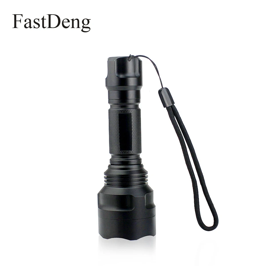 

Waterproof LED Flashlight XM-L T6 4 Modes Portable Tactical Flashlight 18650 Battery Rechargeable For Camping Fishing Hunting
