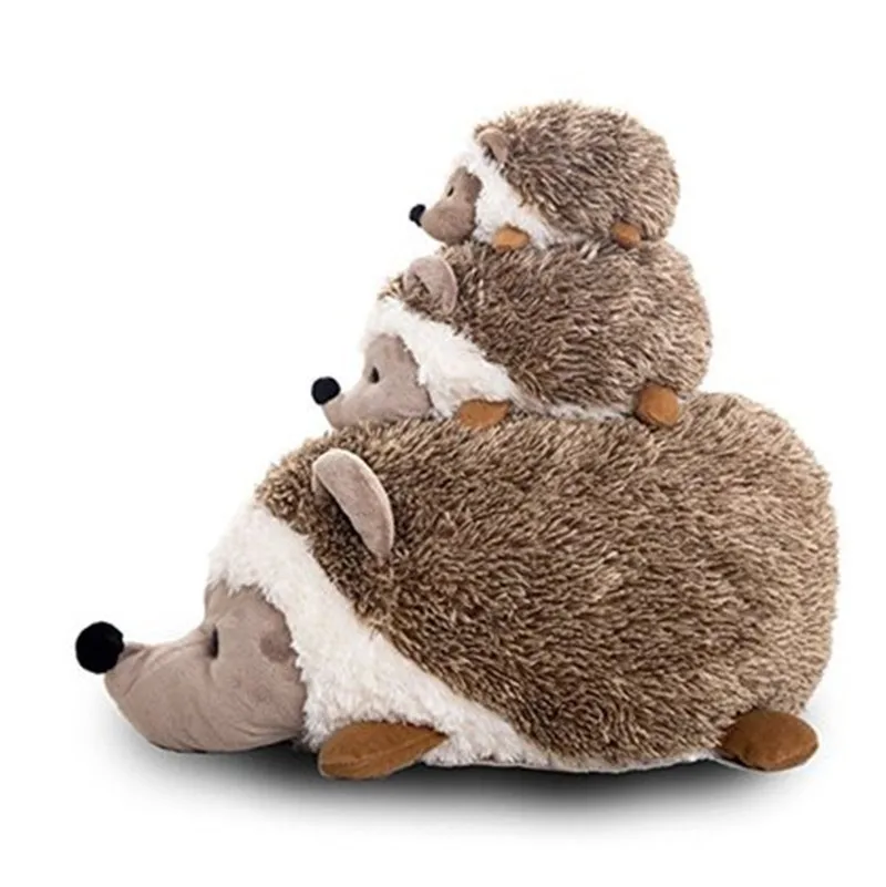 2019 70cm Large Soft Simulated Animal Hedgehog Plush Toy 28'' Stuffed Cartoon Hedgehogs Doll