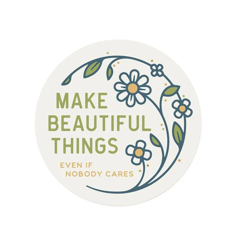 

MAKE BEAUTIFUL THINGS Enamel pin